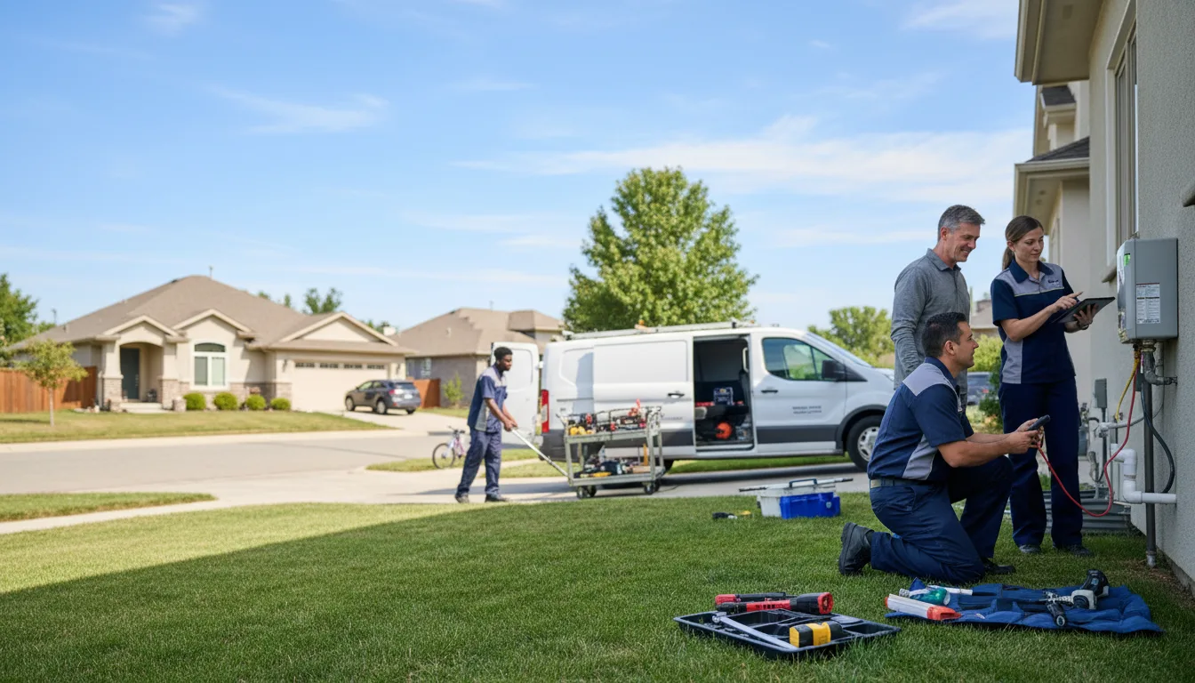 Tankless water heater service in Emporia, VA